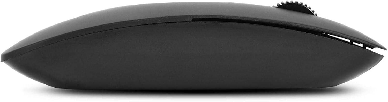 Wired Keyboard and Mouse, Ultra-Thin USB Keyboard Optical Mouse Set ComboFull Size Wire Corded Keyboard Mouse Combo Set with Number Pad for Laptop,PC,Desktop(Black)