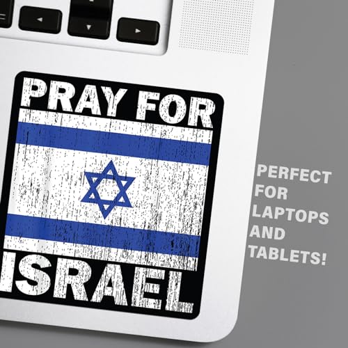 Image of Support Israel: Vinyl Decal Stickers for Advocates and Allies (Pray for Israel)