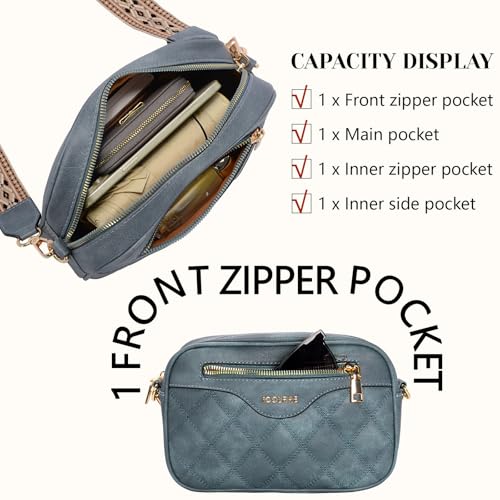 Crossbody Bags for Women Vegan Leather Crossbody Purses Small Shoulder Handbags Purse for Women with Adjustable Strap4