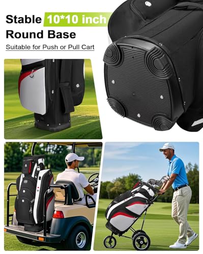 Vancropak Golf Cart Bag with USB