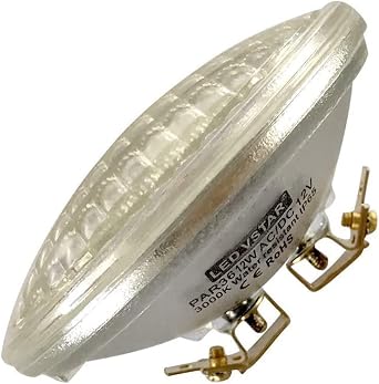 VSTAR LED PAR36 12W 12V Bulb,1350lm(75W Halogen Equivalent),3000K Warm White,Water Resistant,LED Landscape Lighting Bulbs,Pack of 1