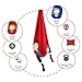 DreamGYM Sensory Swing - X-Large Therapy Swing - 95% Cotton - Red Compression Swing for Autism, SPD, Anxiety - Hardware Included