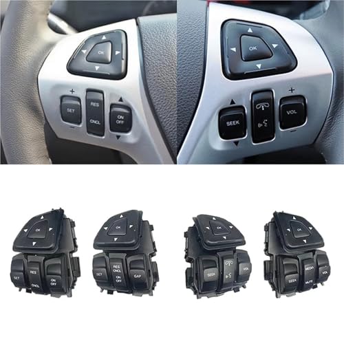 Commandes au volant Ford Edge pour voyager avec régulateur actif