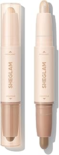 SHEGLAM 2-in-1 Contour & Highlight Stick Cream Waterproof Contour Stick-Soft Tan