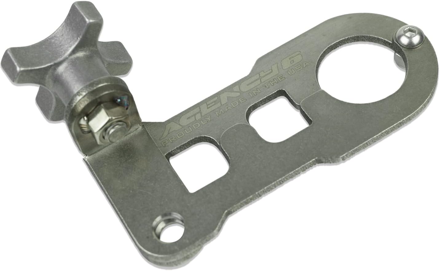 Jack Handle Keeper for Hi-Lift Jacks - No Splitting, Cracking, or Replacing - 304 Stainless Steel Proudly Made in The USA with US Certified Materials
