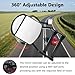 Towing Mirrors Extenders, Clip-on Side Mirror Extensions for Towing, Adjustable 360 Degree Rotation Dual View Tow Mirrors for Vehicle Car Truck Trailer, 2 PCS