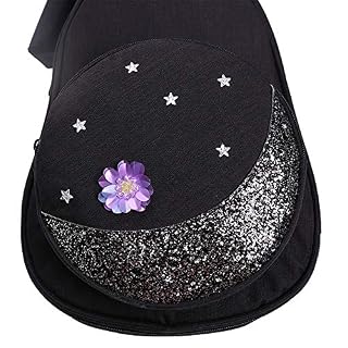 HLVU Sac Guitare Moon Star Sac Ukulele Perlé Ukulele Bag Piano Ukulele Petite Guitare Sac Guitar Case Mallette de… - Les Beatles, Paul McCartney, John Lennon, RIngo Starr, George Harrison HLVU Sac Guitare Moon Star Sac Ukulele Perlé Ukulele Bag Piano Ukulele Petite Guitare Sac Guitar Case Mallette de… – Image 6