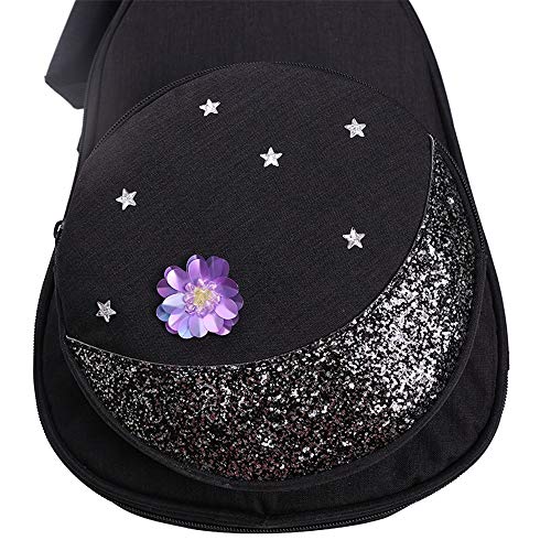 HLVU Sac Guitare Moon Star Sac Ukulele Perlé Ukulele Bag Piano Ukulele Petite Guitare Sac Guitar Case Mallette de… - Les Beatles, Paul McCartney, John Lennon, RIngo Starr, George Harrison HLVU Sac Guitare Moon Star Sac Ukulele Perlé Ukulele Bag Piano Ukulele Petite Guitare Sac Guitar Case Mallette de… – Image 7