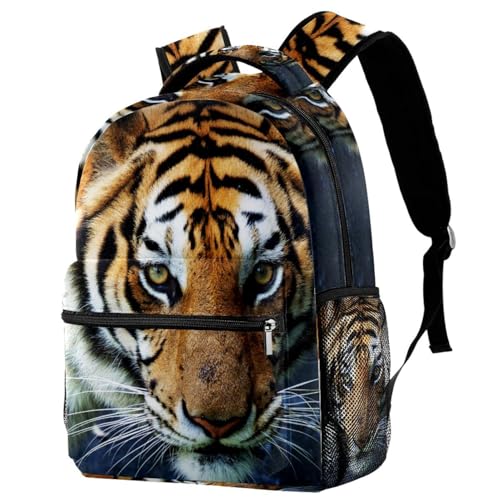Sac de voyage décontracté motif tigre pour les sorties et cours