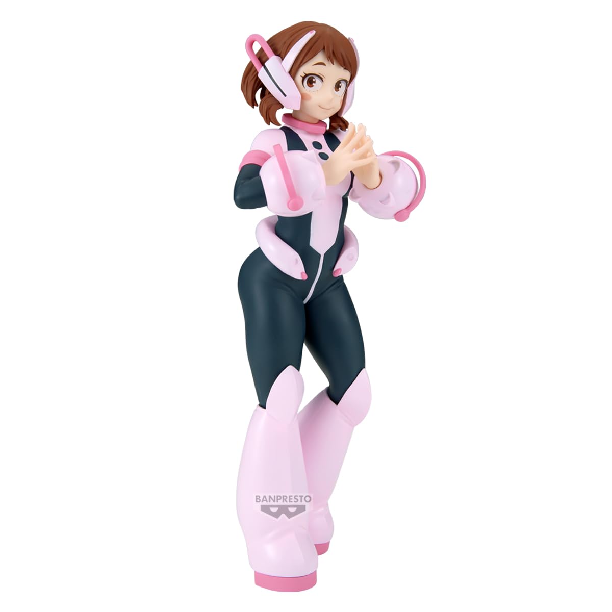 Banpresto My Hero Academia Glitter & Glamours Ochaco Uraraka Figure | 23cm PVC Statue | Official MHA Collectible by Banpresto | Non‑Articulated Anime Display Model