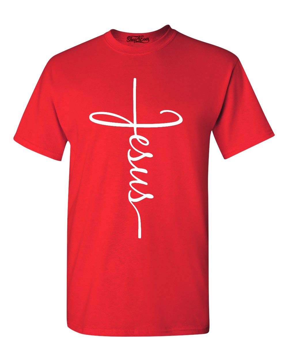 Jesus Cross Script T-Shirt