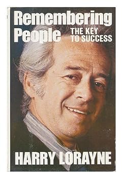 Hardcover Remembering people: The key to success by Lorayne, Harry (1975) Hardcover Book