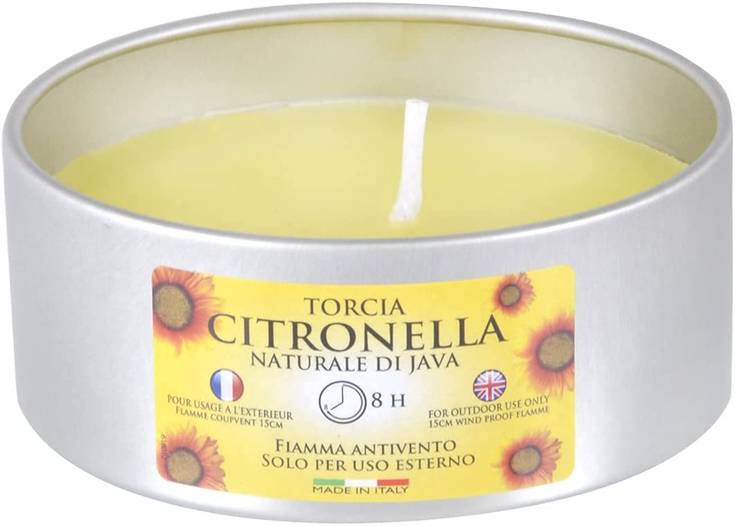 Prices Candles Citronella Tin Unlidded Large