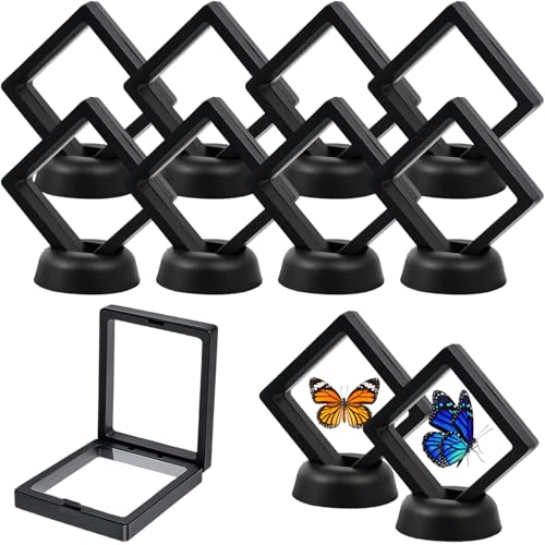 10 marcos flotantes 3D para exhibición, 7 x...