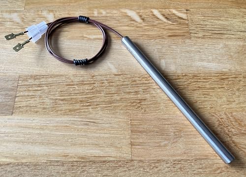 Zündkerze für Pelletofen - 300 W, 155 mm, Durchmesser 9,9 mm mit Schnellanschluss - 2 Jahre Garantie