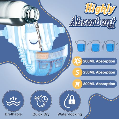 Image of MICOOYO Disposable Cat Diapers, Cat Diapers for Female Cats with Ultra Stretchy, Puppy Diaper Super Absorbent, Fit for Cats in Heat or Incontinence, 20 Count Extra Small Size