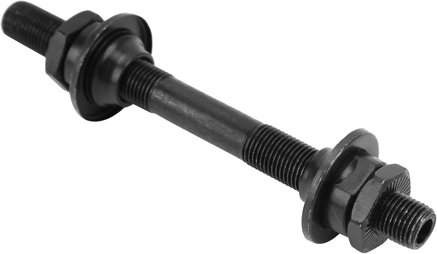 Dilwe Hub Shaft,Durable Steel Quick Release Hollow Hub Shaft for Mountain Bikes Upgrade Accessory (Front axle)