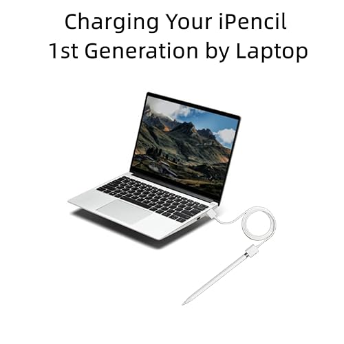 Miniatura 6 de Cargador de lápiz Apple, cargador USB A a Apple Pen, adaptador de lápiz Apple compatible con Apple Pencil de 1 generación (1 paquete, 3.31)
