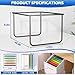 Fun storage 1 Pack Legal and Letter Size Hanging File Folder Frame Desk Organizer Destop Hanging File Frame, Hanging Folder Holder Metal Rack for Filing Cabinet File Drawer, 15.3