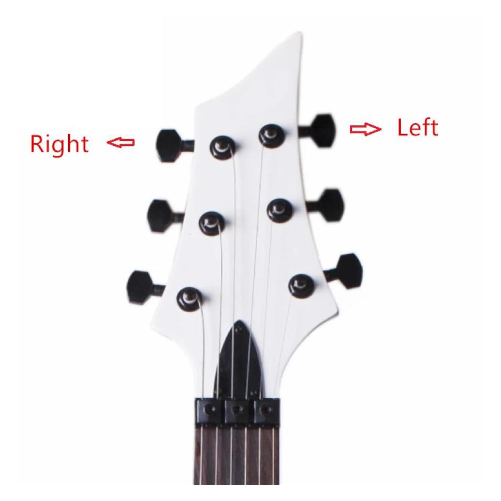 Zestaw Przycisków Blokujących Gitarę Elektryczne Medaliony Bk Odpowiednie Dla Początkujących