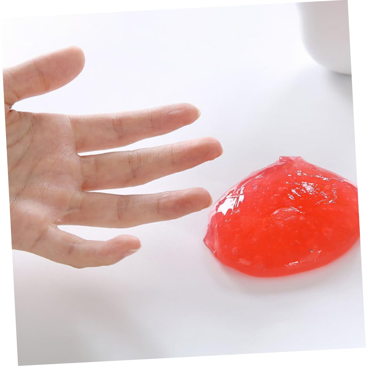 Mikikit Gel Pulizia Tastiera 20 Pezzi, Adesivo Forte per Rimuovere Polvere da Computer, Laptop e Interni Auto, la Pulizia di Oggetti Diversi Colore Casuale