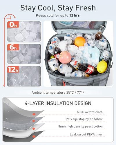 TOURIT 48/60 Can Collapsible Cooler