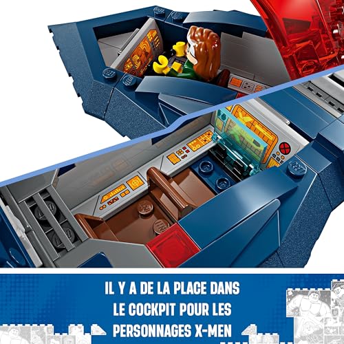 Lego Marvel Le X jet Des X men 76281 Lego - vue 9