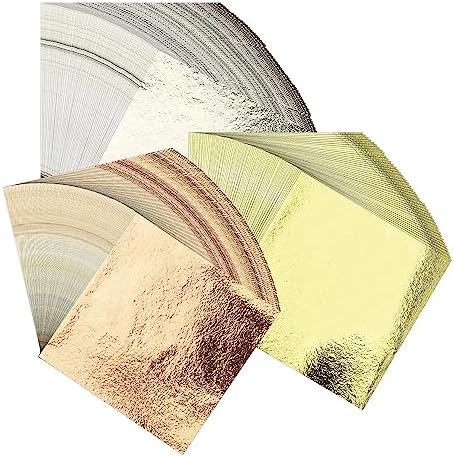 Barnabas Blattgold Feuille D'or Imitation Feuilles Volantes [100