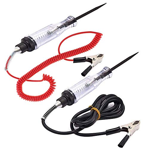 TuNan 2 Pcs 6-12-24V DC Car Circuit Tester Light, Professional...