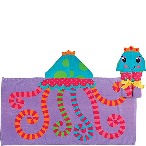 Stephen Joseph Hooded Towel, Jellyfish