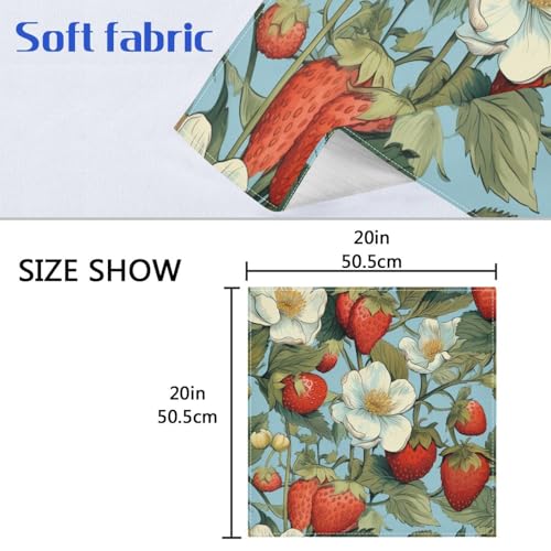 Servilletas de Tela ALAZA Set x4 Multicolor 50.8x50.8 cm miniatura 3