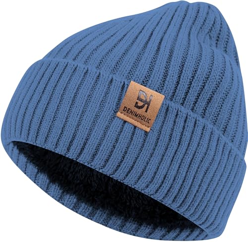 Image of DENIMHOLIC Winter Cap for Men & Women, Beanie Cap for Men Woolen Cap for Men & Women, Beanie Cap for Women