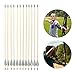 Hamimelon 12 Flechas de Madera para Tiro con Arco Recurvo Longbow para...