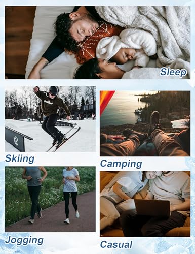 2 Pack Thermal Underwear for Men Pants Long Johns Bottoms Base Layer Cold Weather Fleece Lined Leggings3