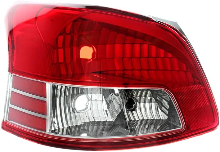 Para Toyota Yaris sedán luz trasera lámpara 2007 2008 2009 2010 2011 conductor lado izquierdo