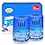 OceanBreezy Toilet Bowl Cleaners 2 Bottles | Automatic Long-Lasting Blue Toilet Cleaner Tablets, Septic Safe Toilet Bowl Tablets in Bottles | Larger capacity | Prevent Stain Buil?2800 Flushes Each?