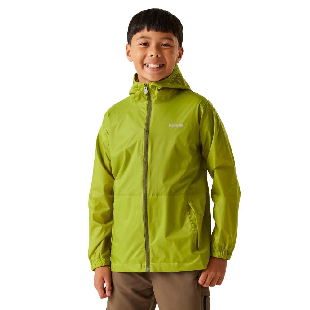 Regatta Kids Kids Pack It Jacket Packaway Waterproof Shell, Breathable & Durable - Perfect for Outdoors, Walking, Hiking & Camping