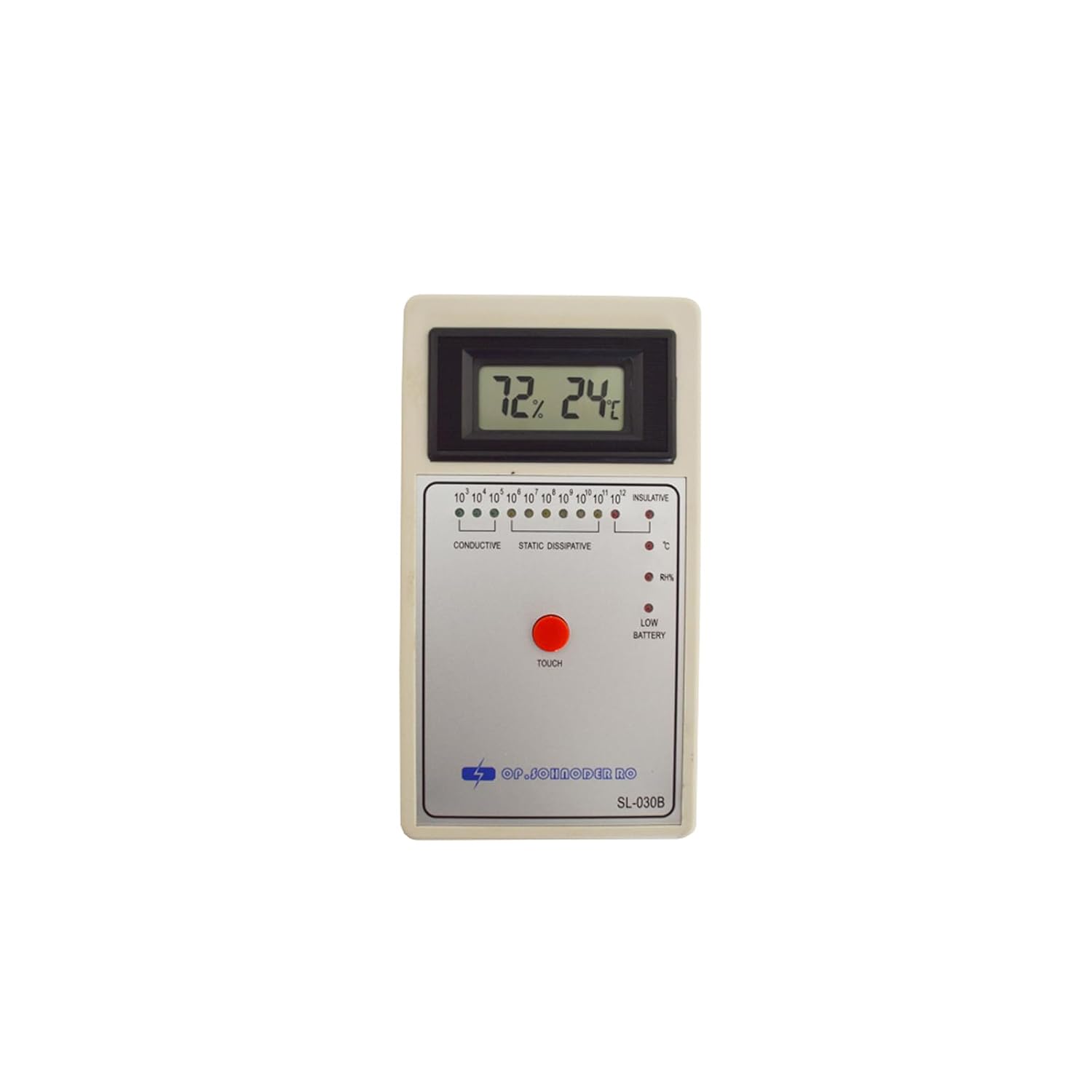 Digital Hammer Surface Resistance Tester Digital Resistor Capacitance Meter