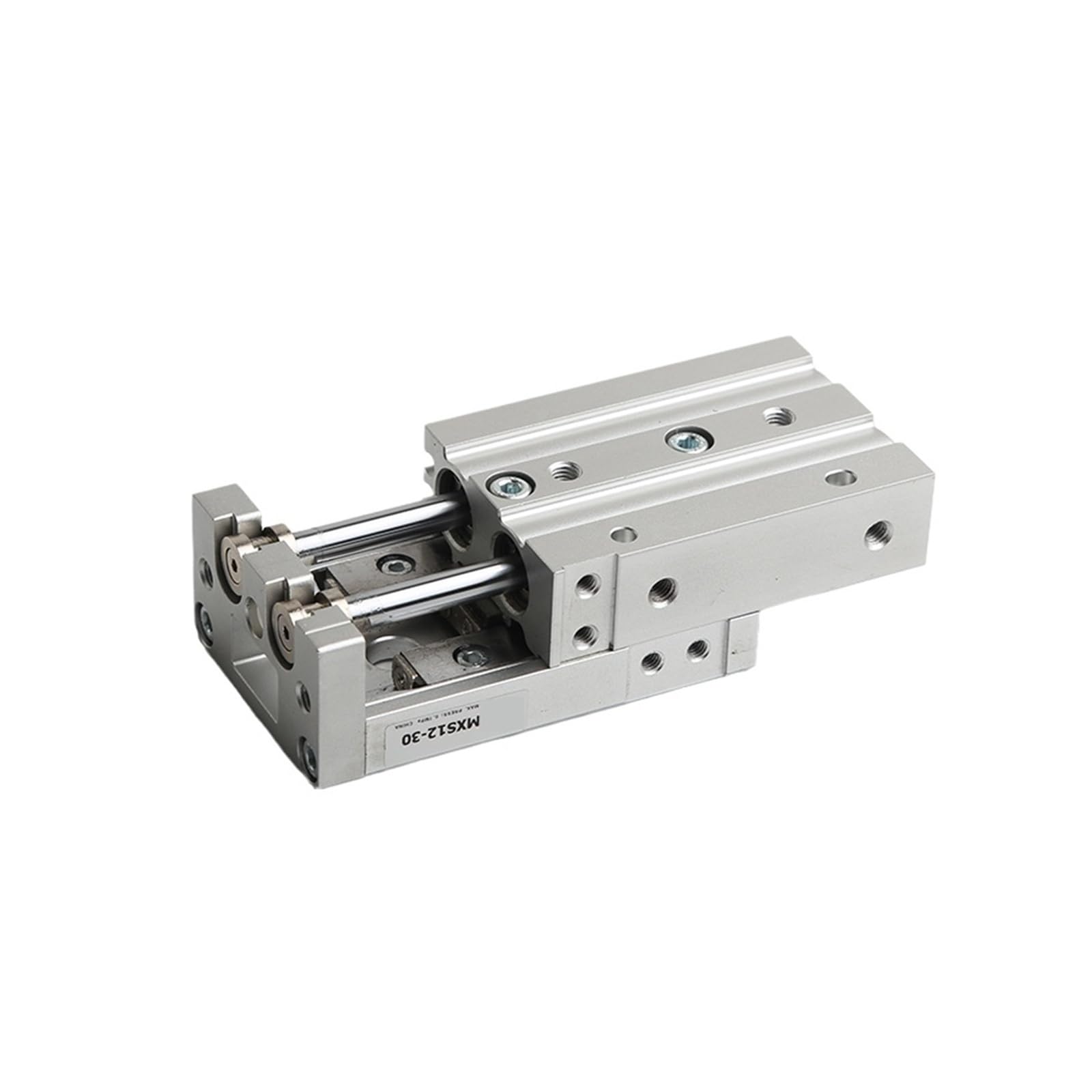 Pneumatischer Zylinder for Luftschlittentische, MXS6, MXS8, MXS12, MXS16, MXS20, MXS25, Schienenschlitten-Luftzylinder, 10–150 mm Schnelle Reaktion für die Fertigung(MXS25,150mm)