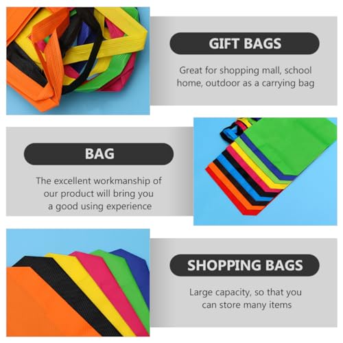 Sacs de Shopping Non-tissé Orangé pour Ne Plus Manquer de Cabas