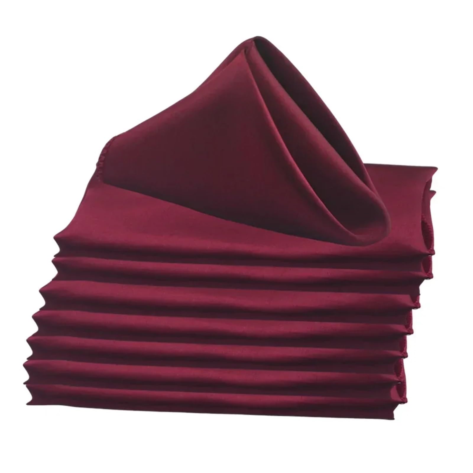 Table Napkins 30pcs 30cm Satin Square Napkins Handkerchief Table Dinner Napkin For Wedding Party Decoration Birthday Christmas Cloth(Color5)