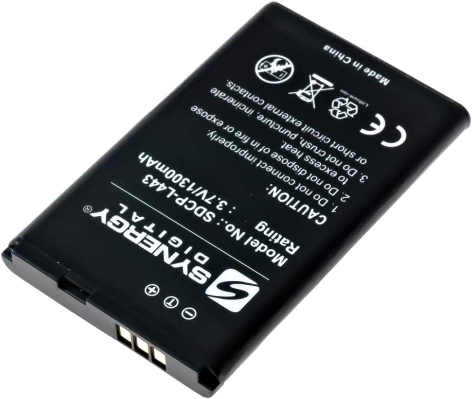 Synergy Digital Cordless Phone Battery, Compatible with