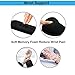 Vankey Keyboard Wrist Rest, Memory Foam Wrist Pad for Keyboard Mouse, Wrist Support for Mouse - Anti-Slip, Comfortable for Typing, Wrist Pain Relief, Black