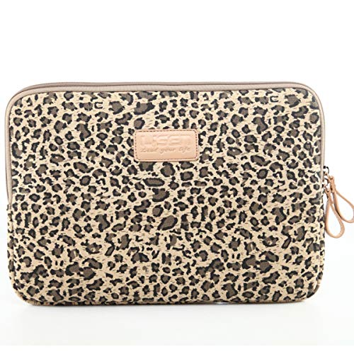 BSLVWG 10-15 Pouces Forest Series Motif Toile Imperméable pour Ordinateur Portable 13,3 Pouces Compatible avec MacBook Air Manchon pour MacBook Pro 13 (13 Pouces,...