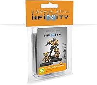 Vista 1 de Infinity: Hulang Shocktroopers (metralleta) - Miniatura sin pintar de Corvus Belli - Compatible con Infinity y otros RPG de mesa TTRPG