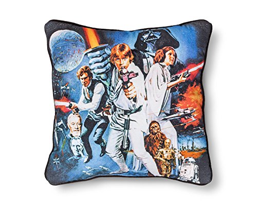 Star Wars Cast Bleu Couvre-lit Taie d'oreiller (38,1 x 38,1 cm)