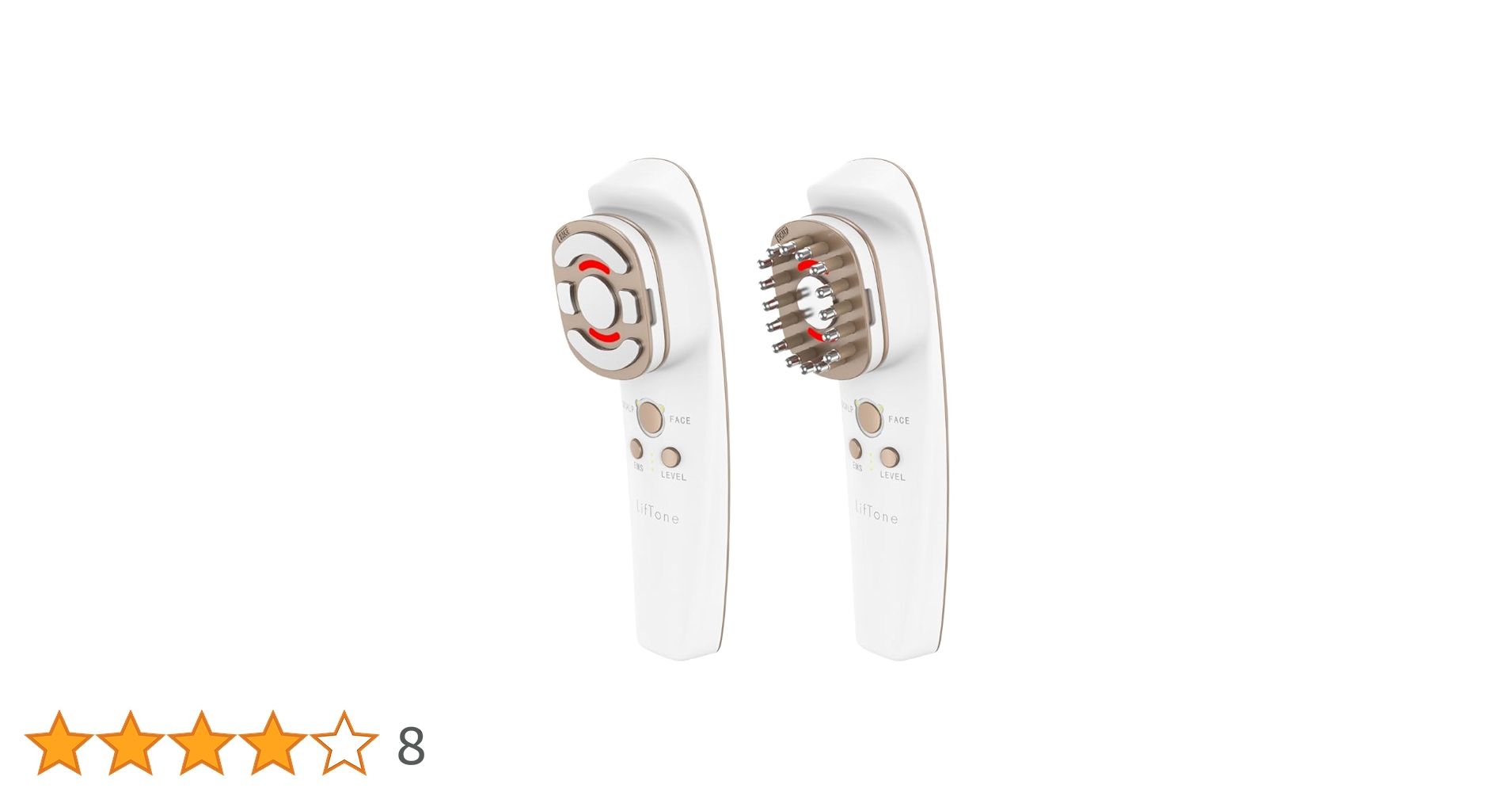 【即購入OK 】美顔器LifTone リフトーン　ホワイト Amazon.co.jp: LifTone (ホワイト) リフトーン 1台で顔・頭皮・髪の毛