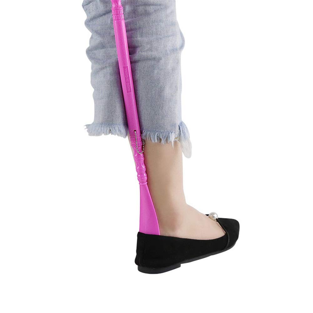 Calzador para adultos, hombres y mujeres, apto para masajes de plástico, garras,ra masajes de plástico, garras, zapatos, calzador creativo para rascar, para adultos, niños y personas mayores