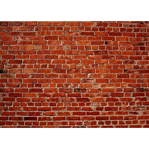 BELECO 7x5ft Fabric Red Brick Wall Backdrop Great for Graffiti Inscriptions Photography Backdrop for Party Decorations Birthday Games Photoshoot Photo Background Props Cover