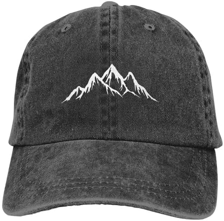 Hats for Men Black Baseball Cap Women Vintage Adjustable Dad Hat Funny Trucker Hat Summer